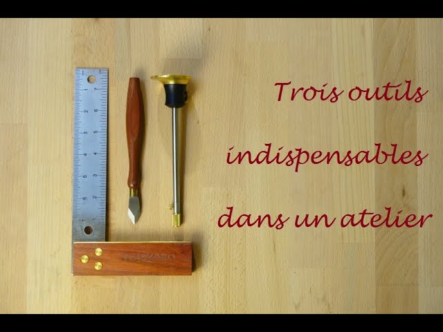 TRUSQUIN OU TROUSSEQUIN OUTIL ANCIEN DE MENUISIER