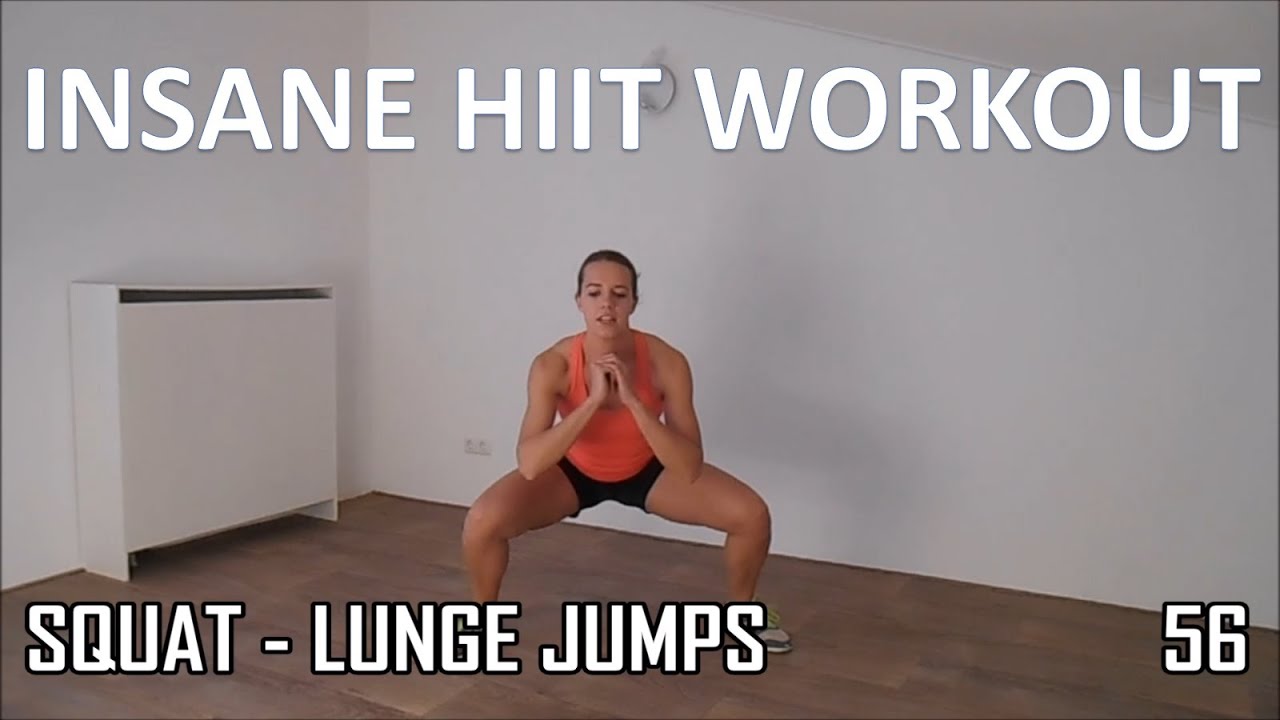 20 Minute Insane HIIT Workout – Lose Weight and Tone Your Body Fast