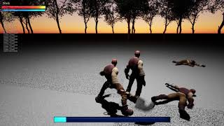 UE4 Basic Leveling System Tests