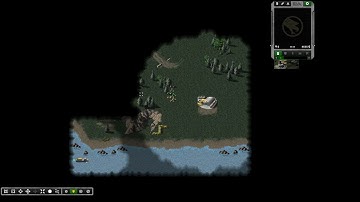 OpenRA C&C Tiberian Dawn playthrough GDI Mission 01: Storm the Beachhead