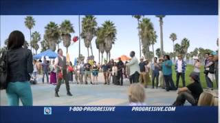 Flo Progressive and Doritos Commercial