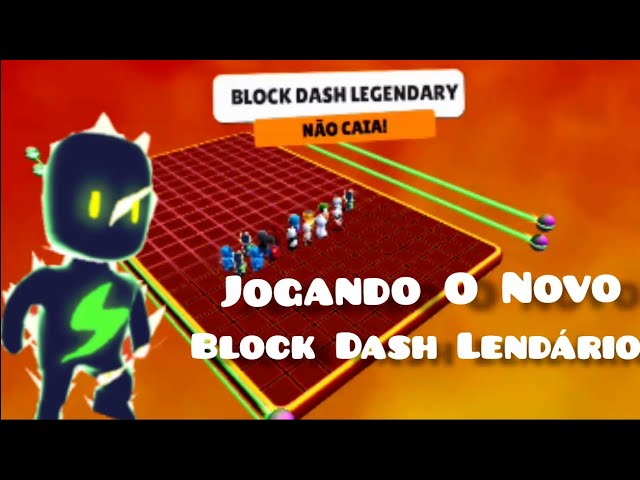 Jogando O Novo BLOCK DASH LENDÁRIO !!! 