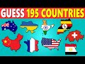 Guess and learn all 195 countries and flags in the world 