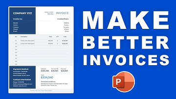 How to create INCREDIBLE invoices. Free template included!