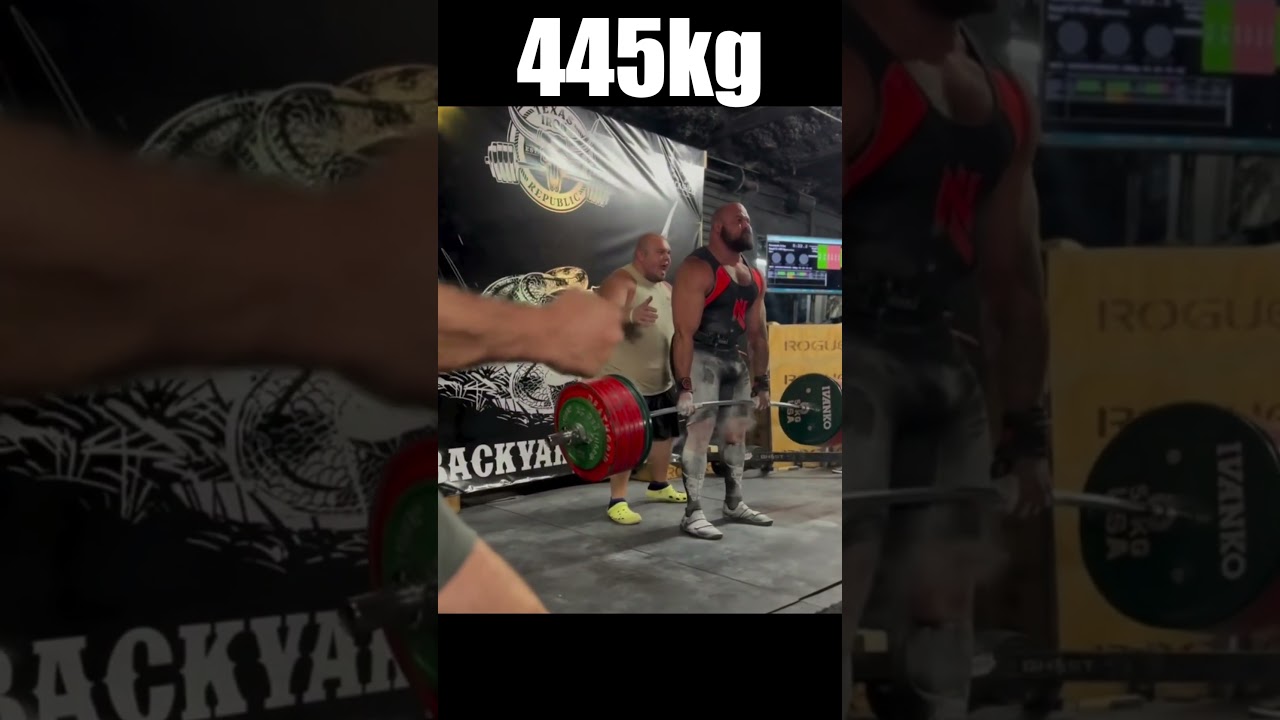 Fernando Arias 445kg deadlift