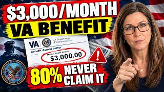 The $3,000/Month VA Benefit 80% Of Veterans Forget To Claim In 2026