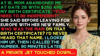 Mom Left Me At Gate 28 With $250 At 15—The Birth Certificate Revealed Who My Father Really Was