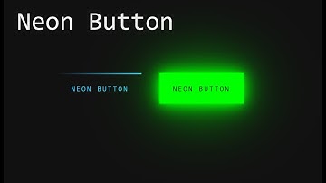 Tạo button hiệu ứng neon - trang trí cho website | HTML/CSS
