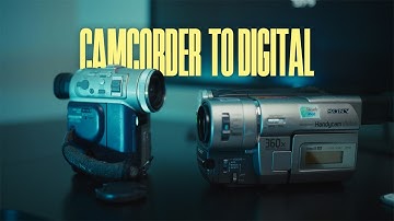 How to Transfer Camcorder Tapes to Digital | #vhs