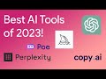 Best AI Tools of 2023! Popular and underrated AI tools for everyone.