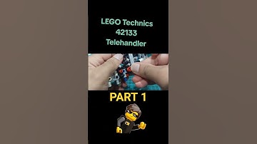 LEGO Technics. 42133. Telehandler. PART 1 #lego #legotechnic #legomalaysia #legoyoutuber