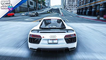 GTA 6 Insane Photorealistic Graphics Enhancement DEMO Ray-Tracing Gameplay on RTX 4090 [4K]