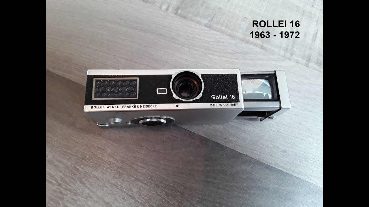 Rollei - Werke Franke & Heidecke Rollei 16 Carl Zeiss Tessar 2,8