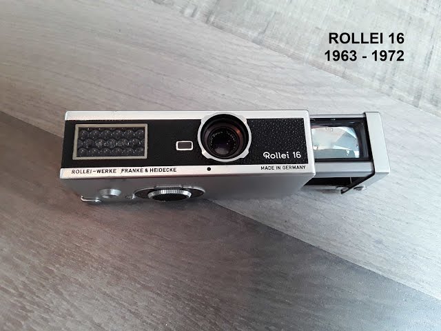 Rollei-Werke Franke & Heidecke Rollei 16 Carl Zeiss Tessar 2.8/25