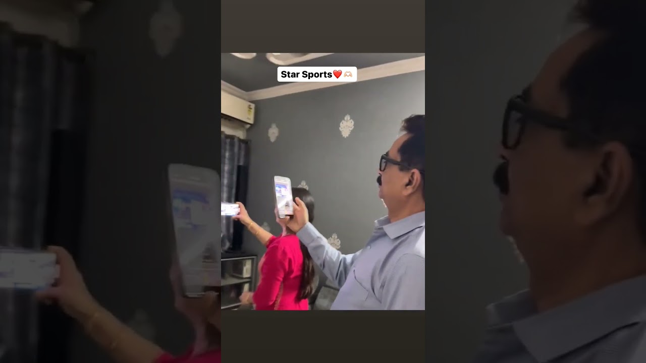 Regaltos and Thug on Star sports channel || Parents reaction 🤩 || 