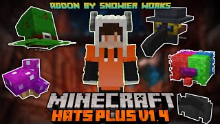 Minecraft Pe Cosmetic Mod - Hats Plus Addon (Craftable Accesories) | Minecraft Pe Mod Showcase screenshot 5