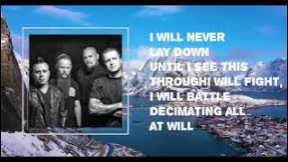 M SHADOW ft ATREYU & AARON GILLESPIE - Super Hero(lyrics)