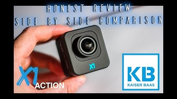 Kaiser Baas X1 Action 1080P vs 3SIXT Camera review and Comparison GO PRO