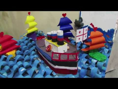 საბავშვო ბაღი \"მოძღვარის\" პატარების ნამუშევრების გამოფენა... :)