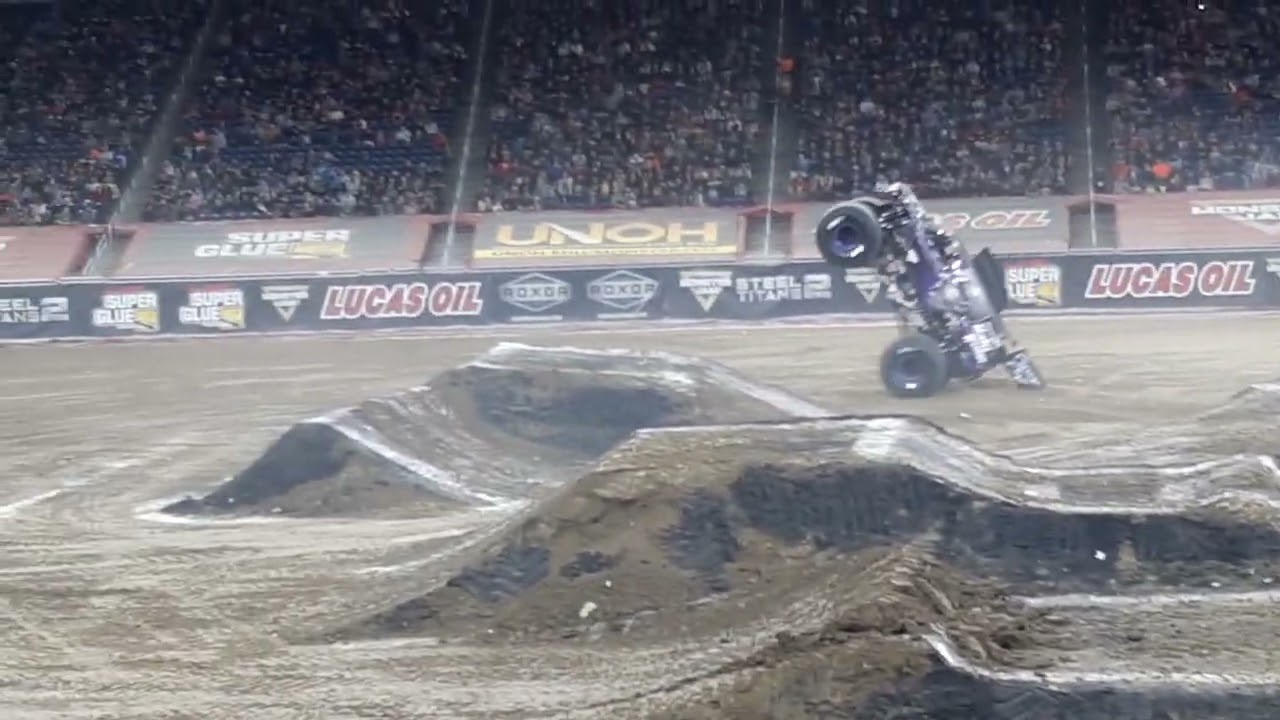 Monster Jam Detroit February 2022 Show 2 Great Clips Mohawk Warrior