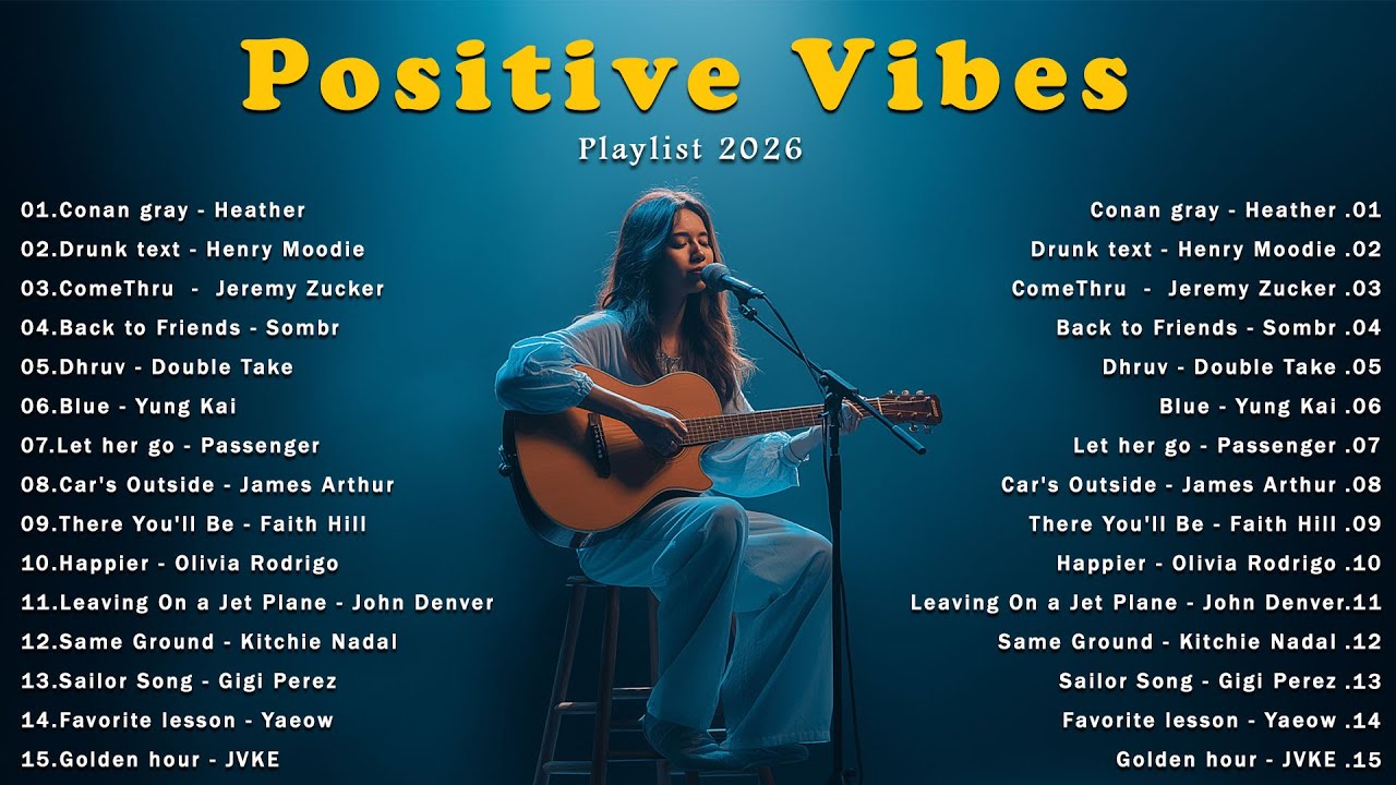 Positive Vibes Playlist 💗🎧 | New English Songs That Hit Deep – Viral TikTok Tracks