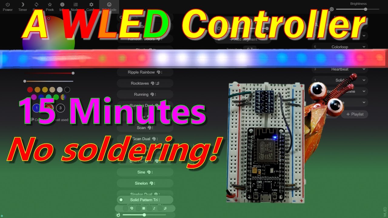 How to Quickly Build Your First LED Controller - YouTube