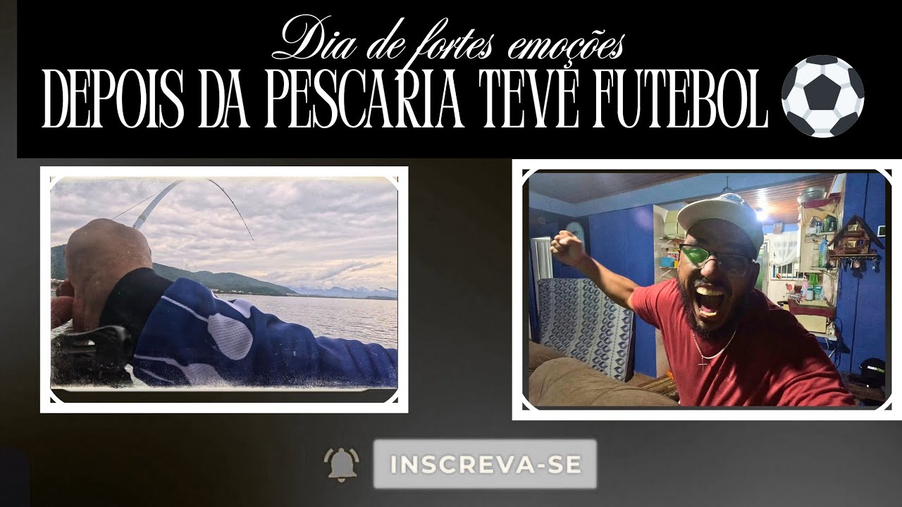 Depois de uma pescaria teve fortes emoções 