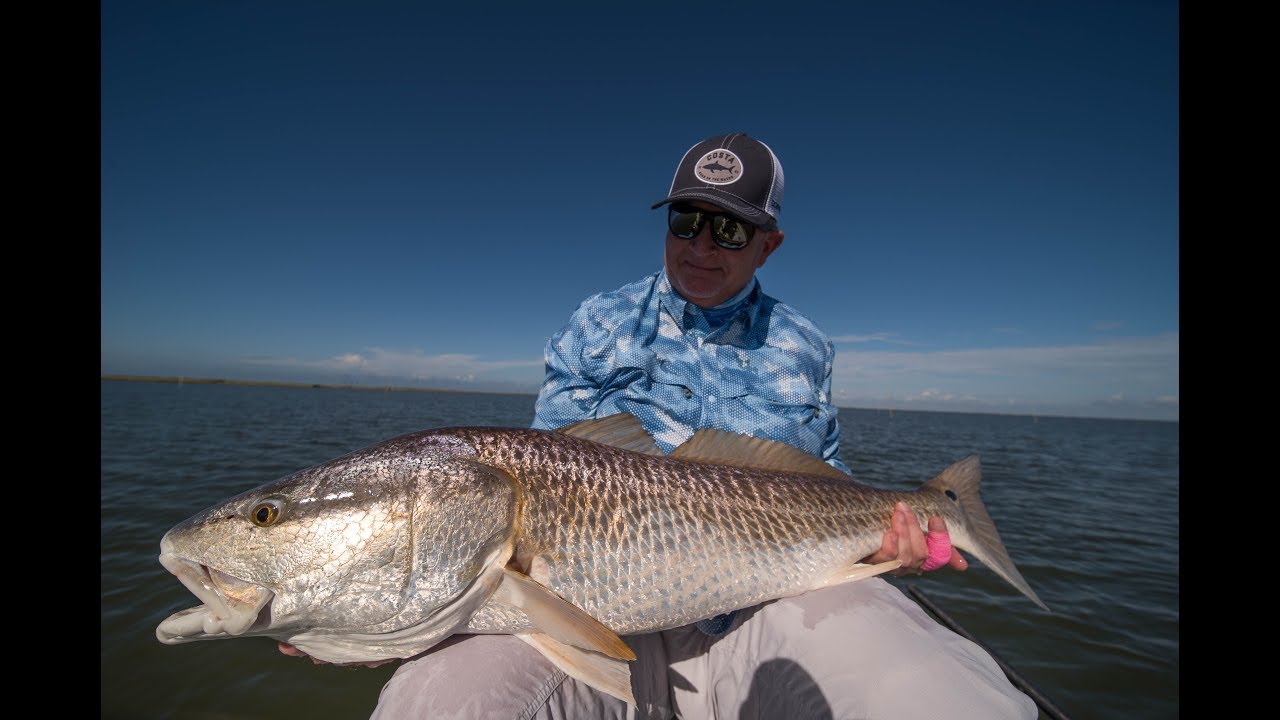 Fly fishing the Mississippi Delta for redfish YouTube