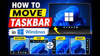 How to Move Taskbar in Windows