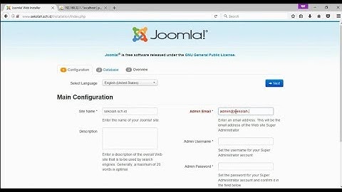 DEBIAN 7 install & configure cms joomla