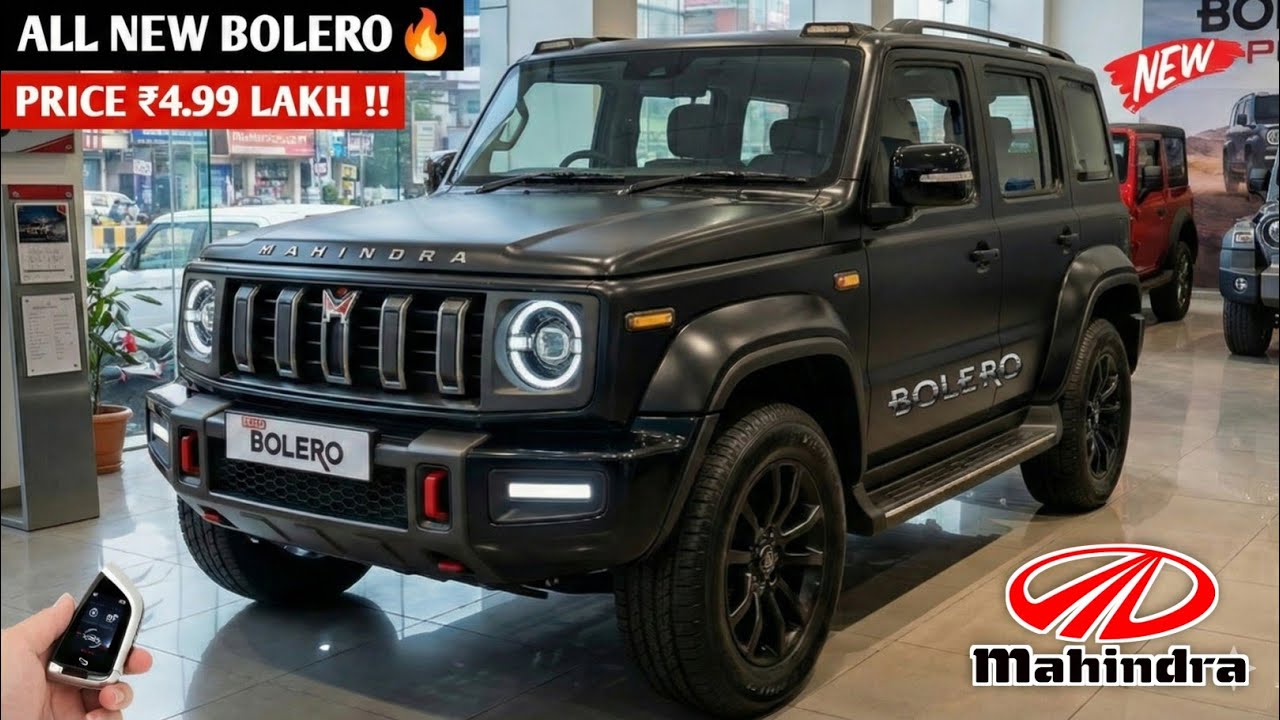 Mahindra New BOLERO 2026 Official Launch🇮🇳|| Mini-Defender NextGen Mahindra BOLERO ₹4.99 Lakh Price🔥