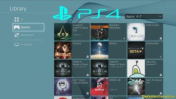 New Library Filters features PS4 2.0 Update Masamune PS4 Menu Interface Tips & Tricks