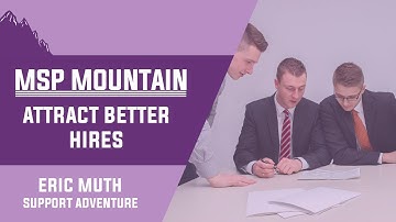 What MSPs can do to attract better hires...