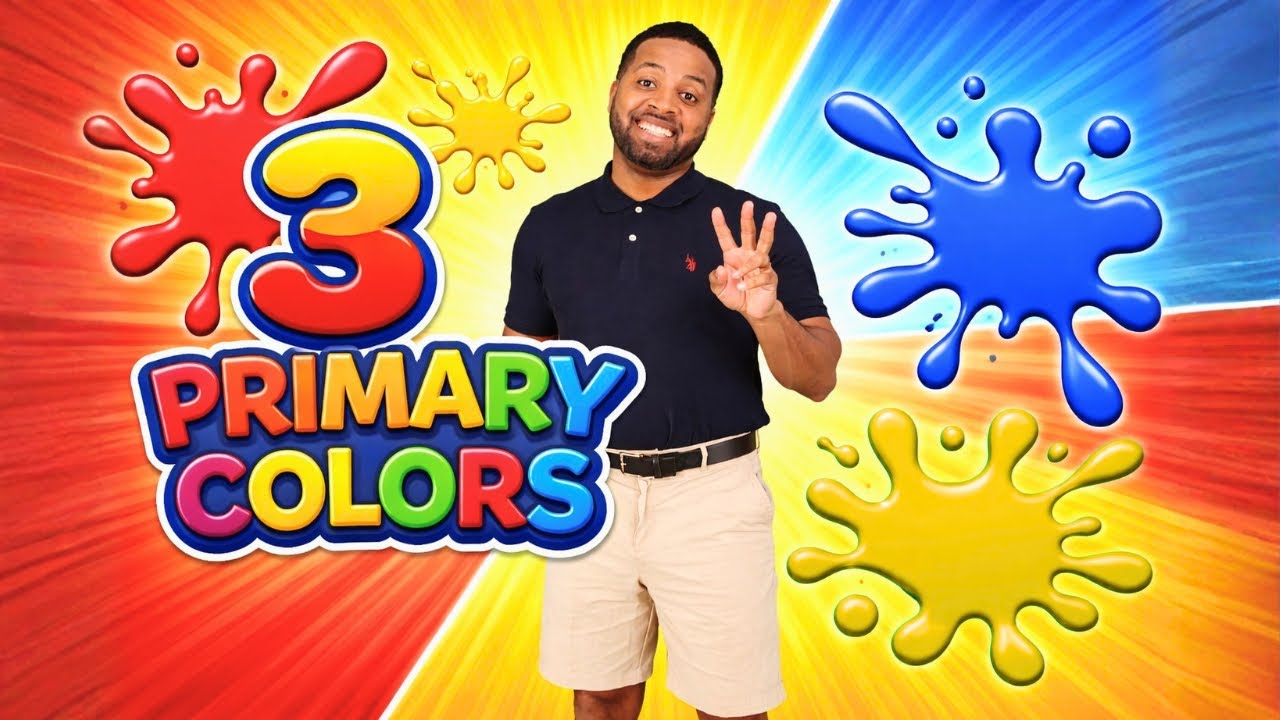 Primary Colors song (Red, Yellow, Blue) | Color Song for Kids | Nursery ...