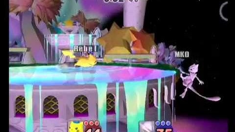 Project M - Rebel (Pikachu) v MK0 (Mewtwo) 2