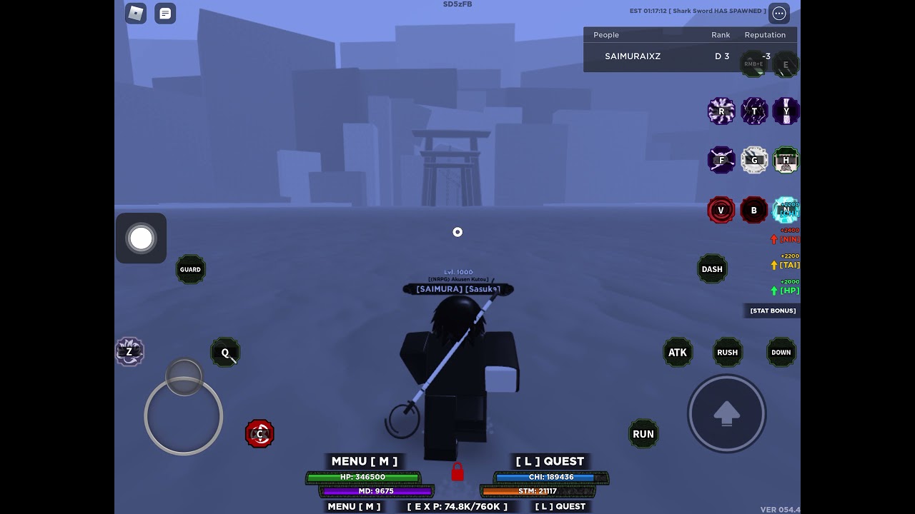 Shark sword location