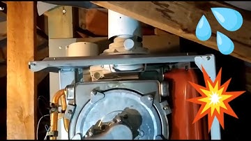 Glow Worm Combi Boiler Leaking - Heat Exchanger Removed - Plumbers Videos