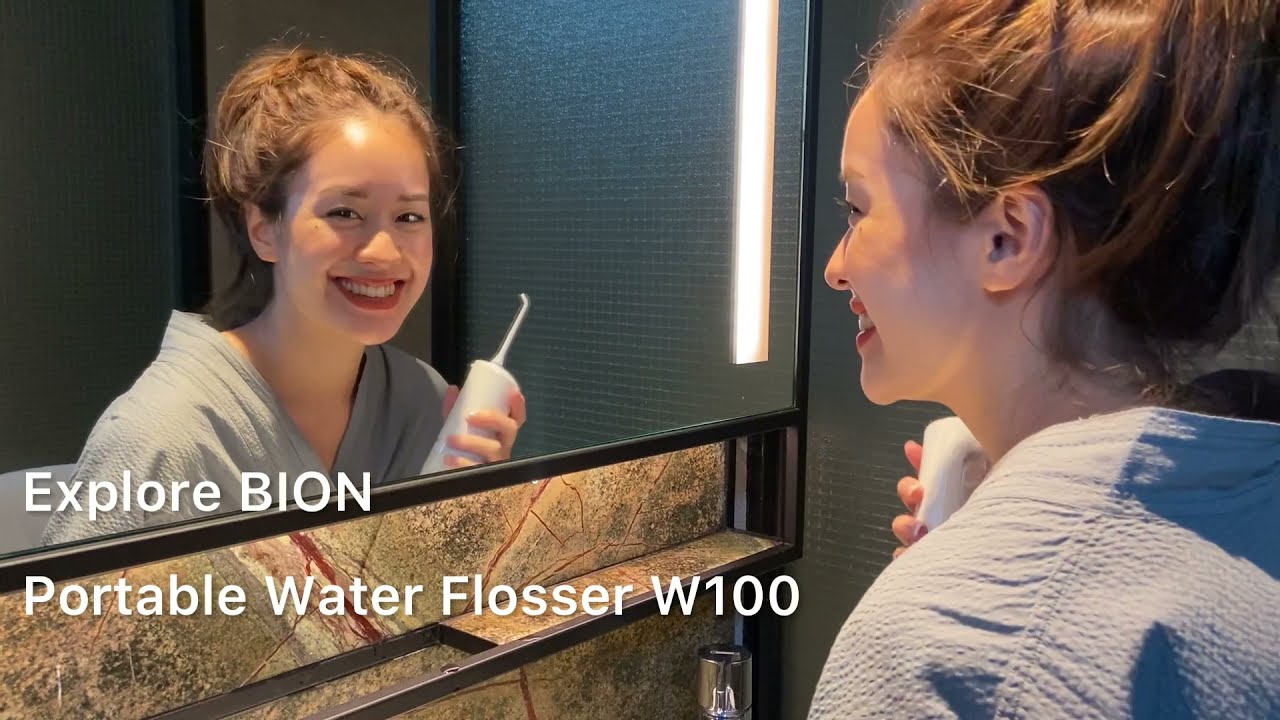 How to use the BION Portable Water Flosser W100