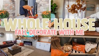 FALL 2023 WHOLE HOUSE DECORATE WITH ME | FALL DECORATING IDEAS