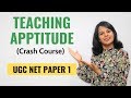 NTA UGC NET Paper 1- Teaching Aptitude video class