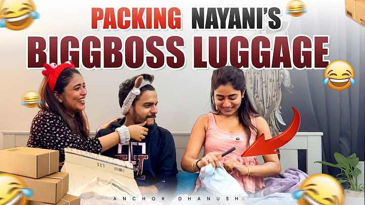 Packing Nayani Pavani's BIGGBOSS Luggage | Anchor Dhanush | Geetu Royal #biggboss8telugu #starmaa