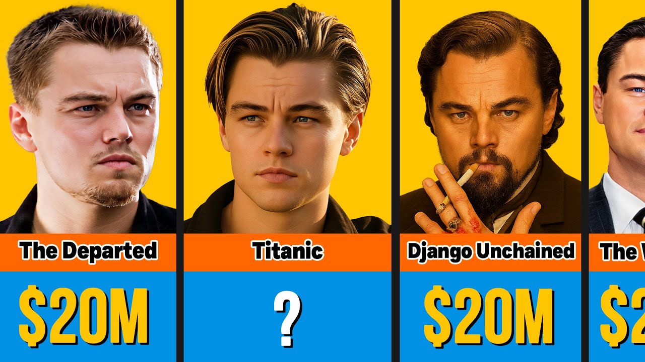 💰🤑 Leonardo DiCaprio's Paycheck For Every Movie He Ever Made