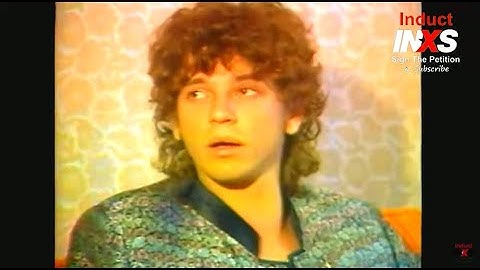 Michael Hutchence Interview 1983, Videos and Performing | Induct INXS