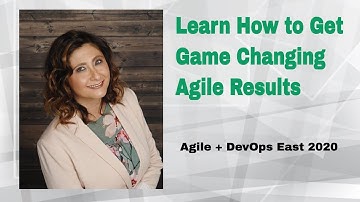 Get Game Changing Results at Agile+DevOps East 2020