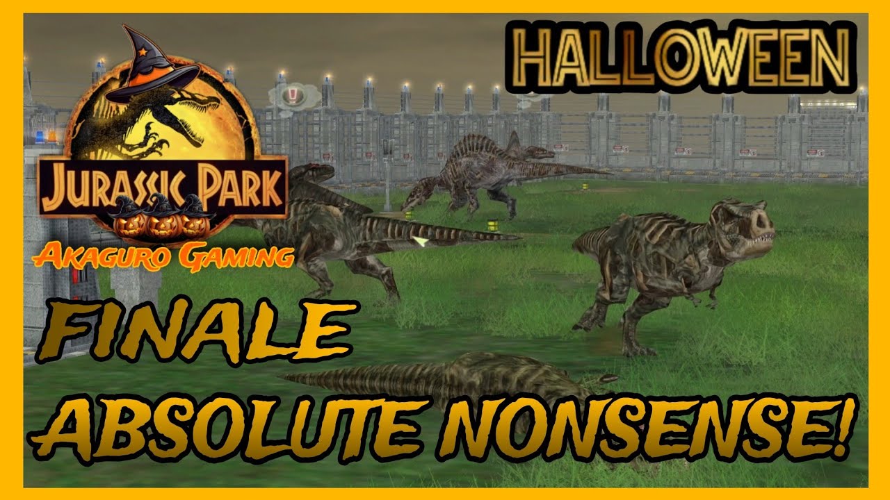 ZOMBIE DINOSAUR HUNGER GAMES! Jurassic Park Operation Genesis 2025 Halloween Special!