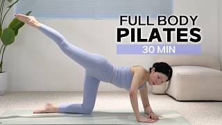 30 MIN FULL BODY PILATES WORKOUT – Slow Flow & Deep Muscle Activation screenshot 3