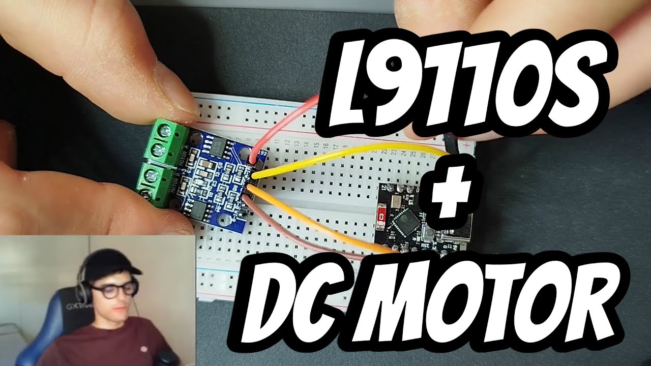How to Control a DC Motor with L9110S Module