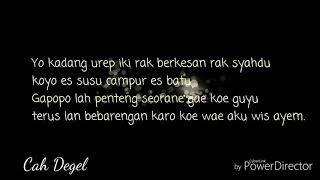 Caption buat story wa kekinian Basa jawa #1