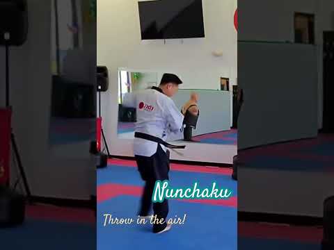 Nunchaku #martialarts #nunchaku #taekwondo #tkd #tkotkd #shorts