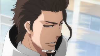 Aizen enters the frontline! Aizen humiliate more than 5 former Captains - BLEACH EP's 292-293